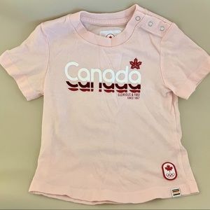 🌟3 for $15🌟Canadian Olympic Team Collection Baby's Canada Print Tee